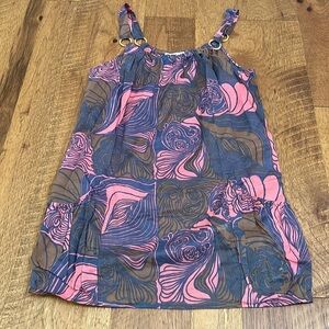 Tibi New York Woman’s Printed Mini Dress Size S